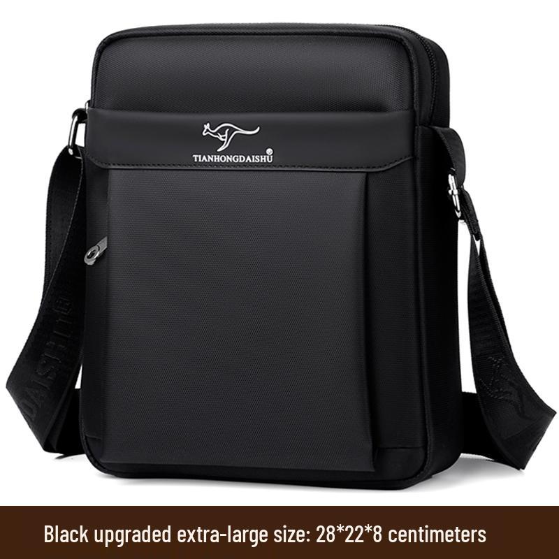 Men's Single Shoulder Crossbody Canvas Bag, New 2025 Oxford Commuting Backpack, Compact Personal Portable Bag