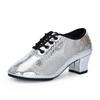  Latin Dance Women Snakeskin Leather Shoes Heels Soft Sole Modern Salsa Ballroom Dancing Shoe Woman Jazz Tango Shoes