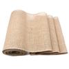 Country Burlap Hessian Burlap Chair Sashes Vintage Table Runner Table Runner Home Table Runners