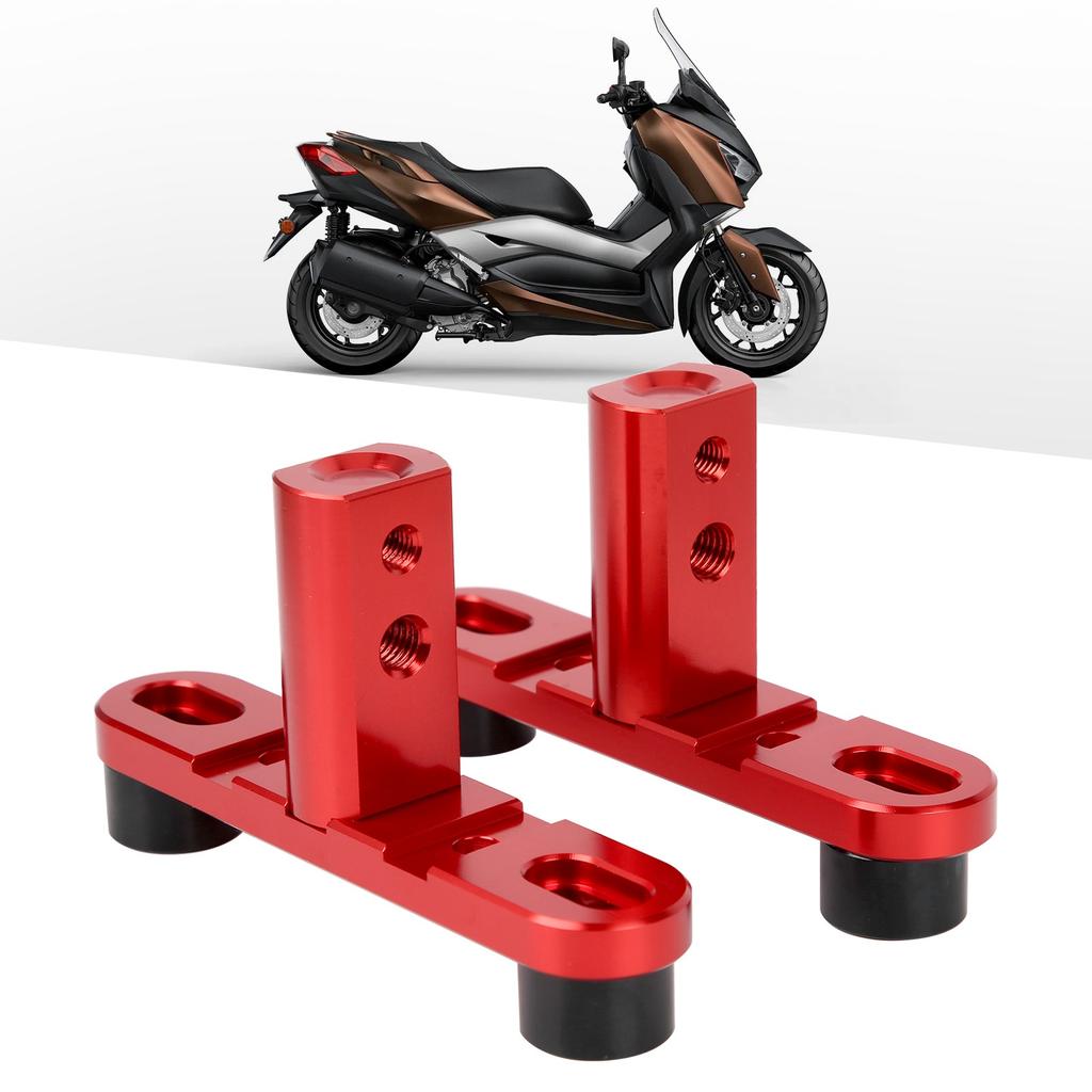 Motorcycle Front Wheel Spotlights Bracket Mount Fit for Yamaha Xmax300 Nmax155 Aerox Nvx155Red