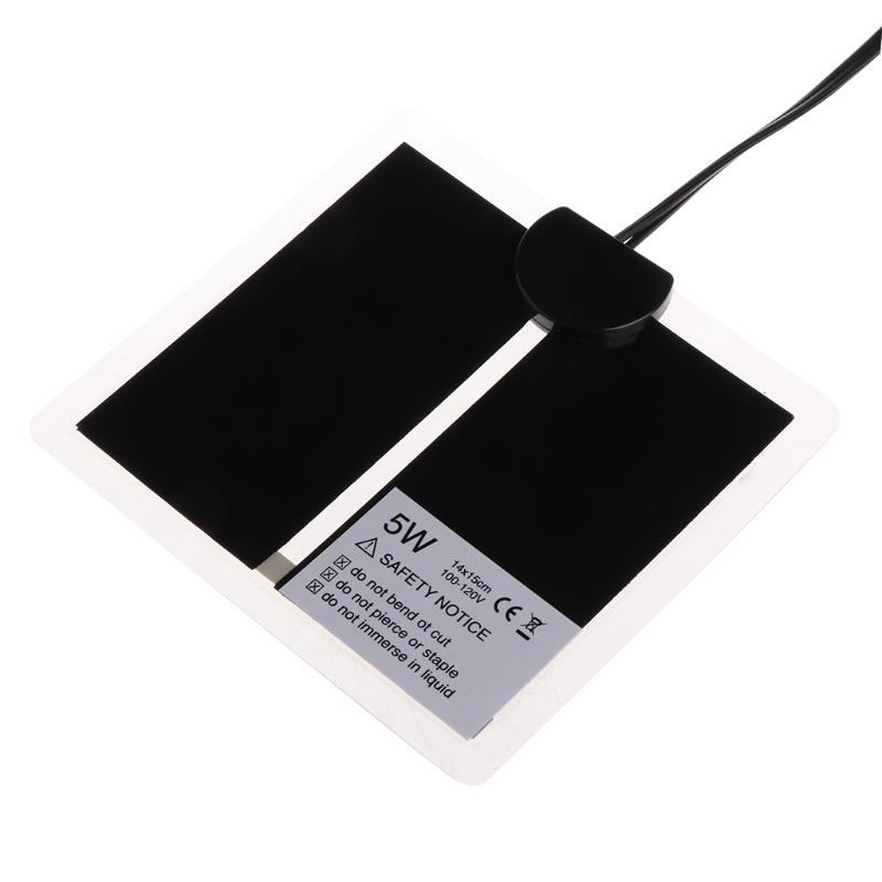 Teplá podložka pro plazy Teplá hydroponická topná podložka 20W/14W/7W/5W pro hady ještěrky terária skleníky klíčení B03E