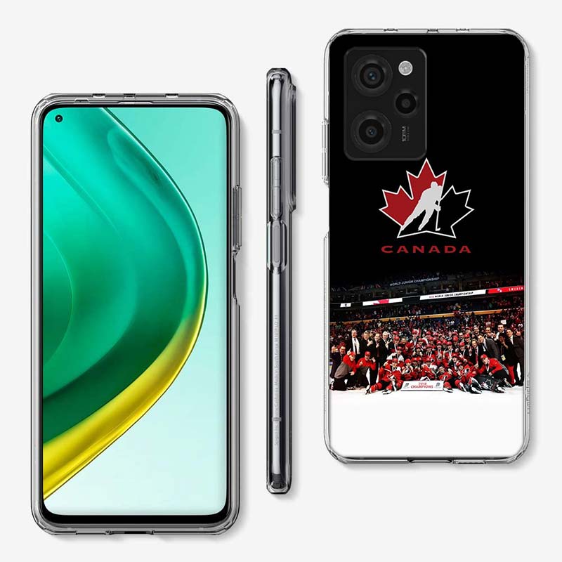 Canada National Football Team Logo Cover Phone Case For Xiaomi Poco M8 M7 M6 M4 M3 X7 X6 X4 Pro F7 Ultra M5S Mi 14 14T 15 15T 12