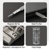 128in1 Screwdriver Set Precision Repair Kit Book Style Manual Portable Manual Repair Tool Combination Tool for Electronics