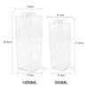 Plastic Clear Milk Carton Water Bottle New Reusable Juice Transparent Sport Leakproof Cup2023 Box Drinking