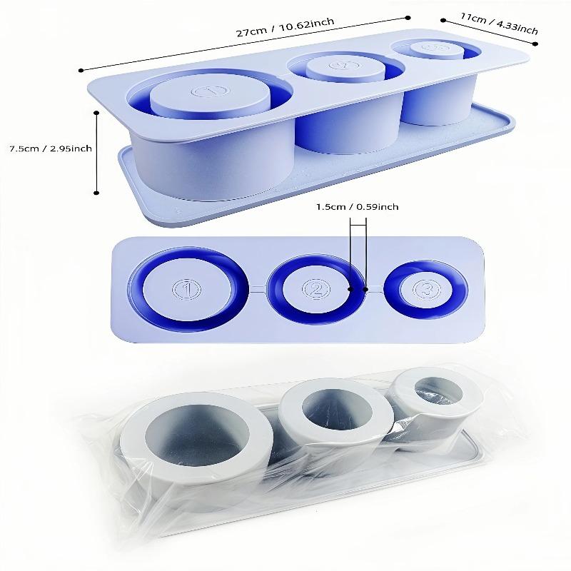 Food Grade Easy-to-release Silicone Tray with Lid Special Outdoor Glass Large Capacity Ice Cube Mold for Family Party Drinks