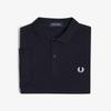 [M6000] Plain Fred Perry Shirt - Navy/White M6000-608