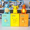 Original Cute Pokemon Model Toy Pikachu Charmander Bulbasaur Eevee Snorlax Action Figure Desktop Ornament