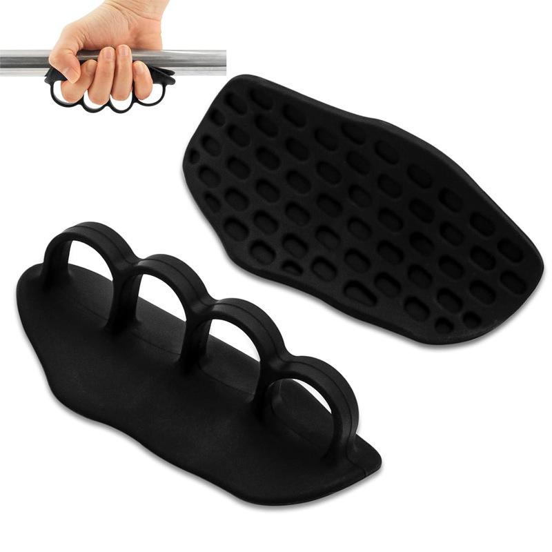 Silicone Anti-Slip Dumbbell Palm Protector and Grip Strengthener