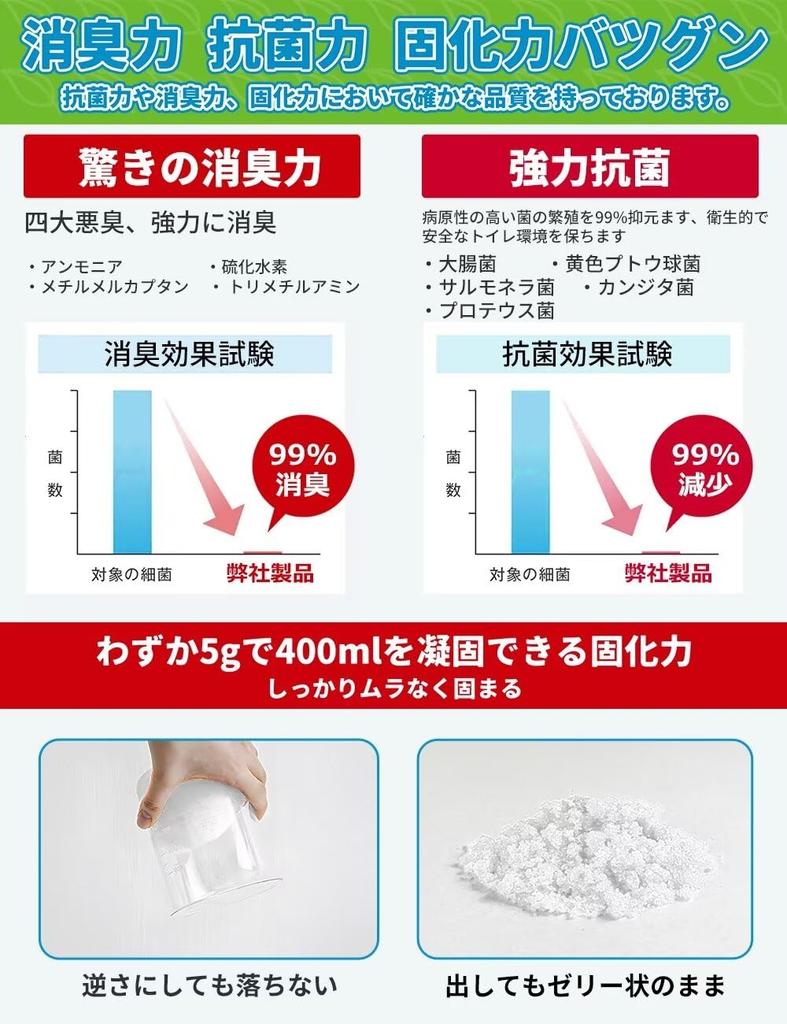 Portable Emergency Toilet Set Thick Waste by Disaster Preparedness for Emergency Antibacterial Earthquake Mountain and Nursing Includes Shelf 100
