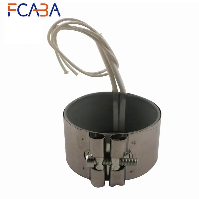 FCABA 70*40mm Glimmer-Bandheizung 220V 270W Edelstahl-Heizelement für Spritzgießmaschine