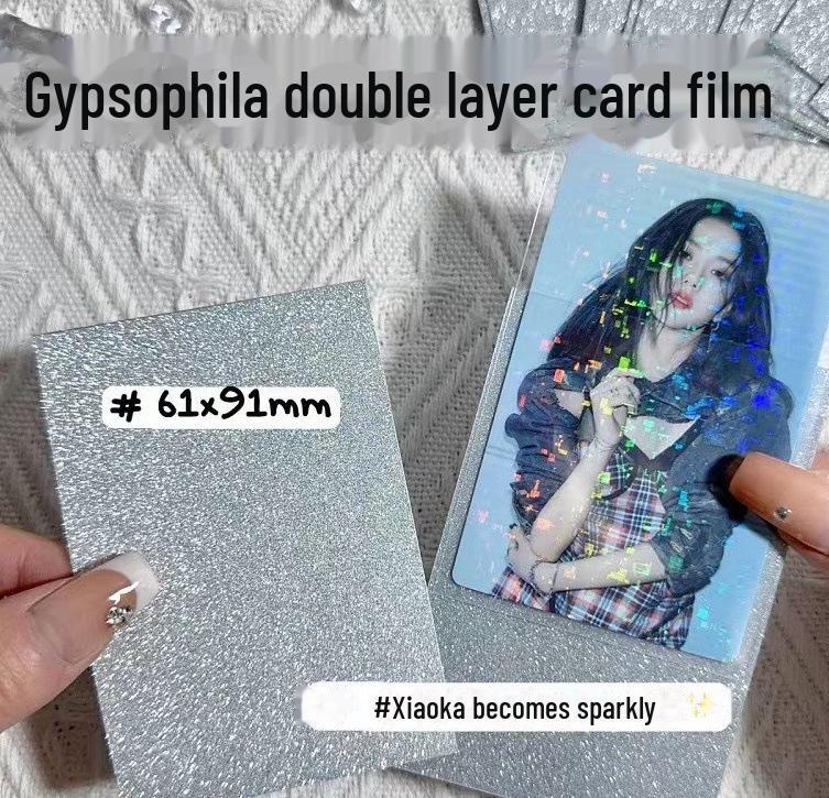 20-żyłowa folia CPP o wysokiej przezroczystości do albumów 3-calowych, małych etui na karty, 6-calowych filmów Polaroid, popcornu.