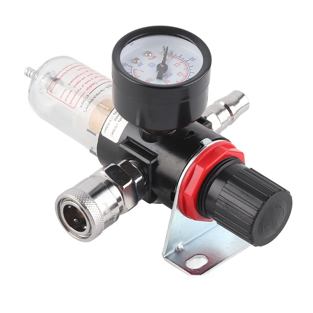 14in Druckluftdruckminderer Wasser-Öl-Abscheider mit Manometerhalterung AFR2000