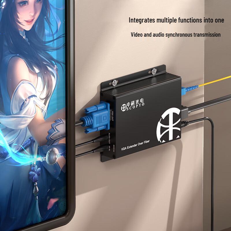 Zhongke Optoelectronics HD VGA Fiber Optic Transceiver