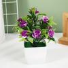 Simulated Chrysanthemum Hydrangea Calla Artificial Flowers Potted Green Plants