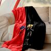 1pc Snug Ladybug Blanket, Lightweight & Durable Print Blanket, Perfect for Home, Couch, Bed, Picnic, Travel, Office