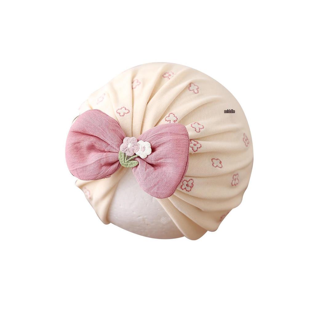 Cappellino per fontanella per neonati, per maschi e femmine, 0-3 mesi, Cappello per primavera/autunno