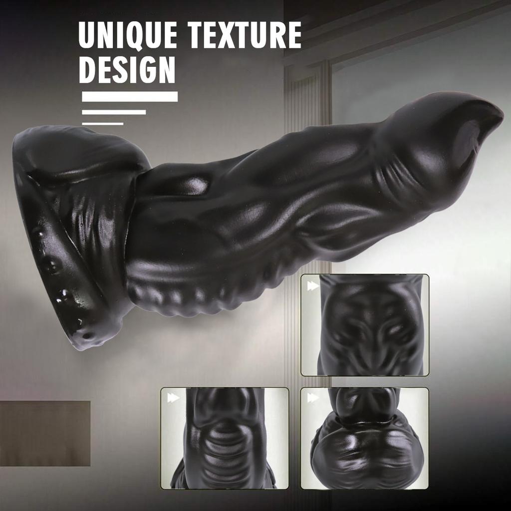 PVC Extra Long Anal Plug Dildo Sex Toy Masturbator for Men and Women Strap On Penis Realistic Dick BDSM