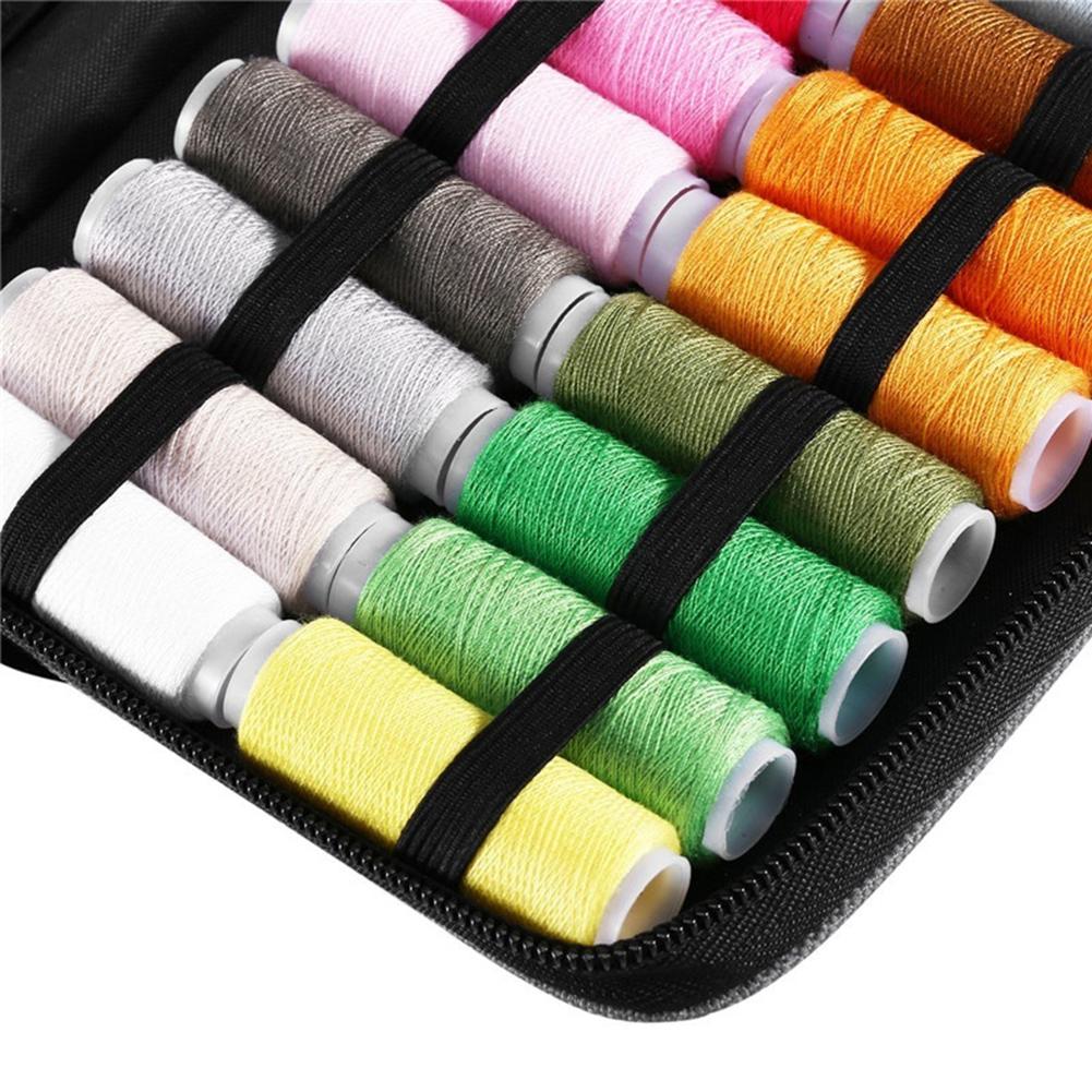 98pcs DIY Multi-function Threads Sewing Box Kit for Hand Quilting Stitching