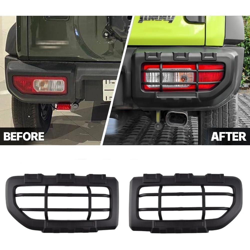 Taillight Guard For Suzuki Jimny JB74 JB64 2019-2025 Tail Light Covers ABS Rear Lamp Protector Trim Car Exterior Decoration