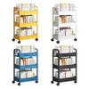 Adjustable 3 Layer Plastic Storage Cart On Wheels Kitchen Pantries Organizers For Kitchen Bathroom Home Organization