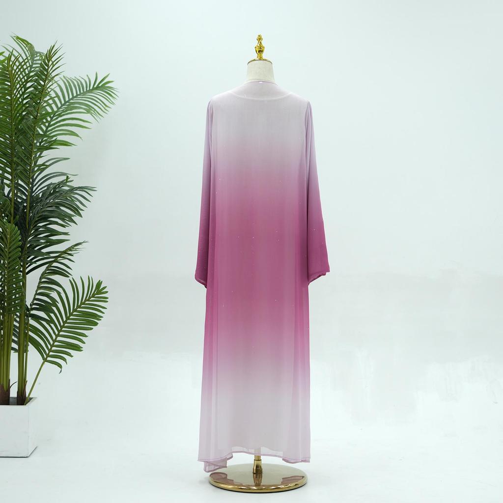 Opaska na głowę Loriya Gradient Color i codzienny kardigan imprezowy LR841 z 2024 roku