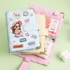 Save Money Envelopes Money Saving Challeng PU Waterproof Mini Binder Savings Challenge Reusable Large Capacity