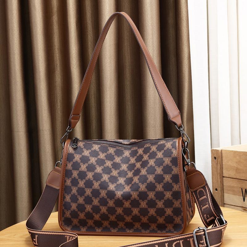 

Сумки женские сумки 2025 новые популярные модные на плечо сумки-мессенджеры женские универсальные большой вместимости сумки-пельмени