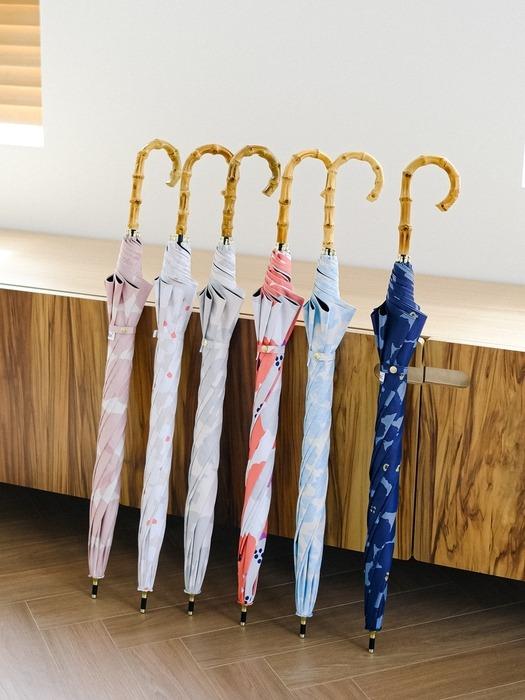 WPC. WPC mass-produced pattern UV protection 99.9% blackout parasol PPAL-101 Fruit Pink (9094)_long