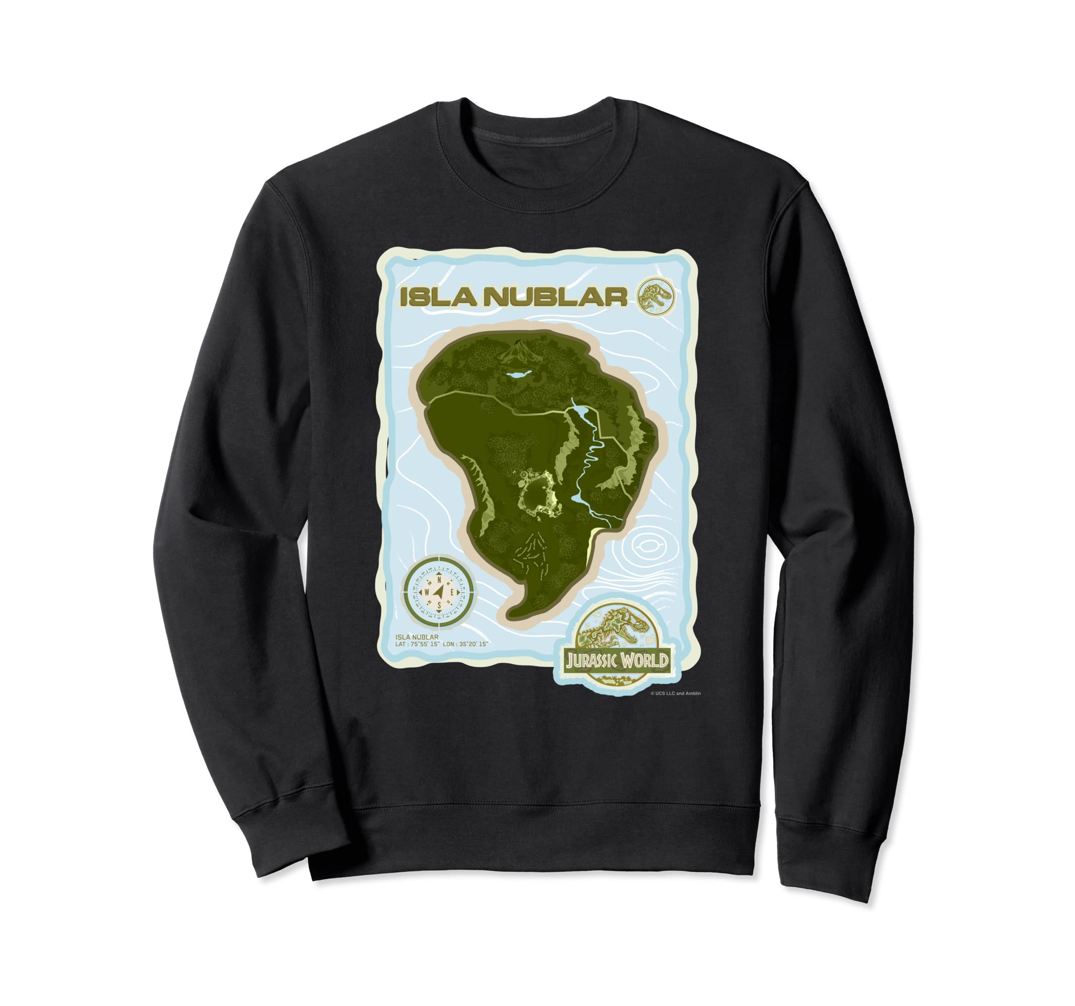 

Jurassic World ISLA NUMLAR (MAP) Sweatshirt