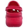 Crocs Bae Clog Velvet Simple Comfort Platform Height-increasing Outdoor Breathable Clogs Women Rose Red 211919-7AQ