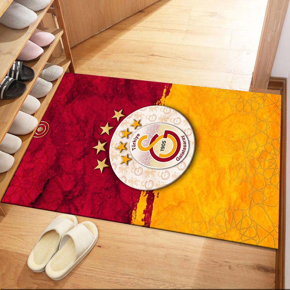 Galatasaray 41 Carpet Design for Balcony Outdoor Dormitory Study room Antislip Carpet Anime Office Decor