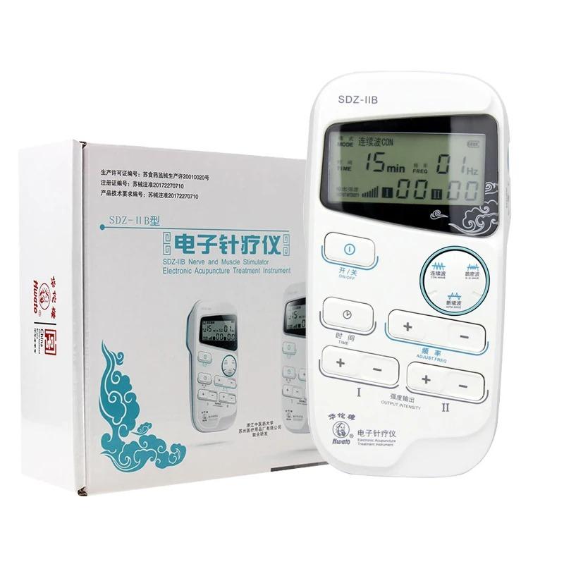 NEWEST Pulse Massage TENS For Pain Relief and Muscle Recovery Dual Channel Electronic Acupuncturist Treatment Instrument SDZ-IIB