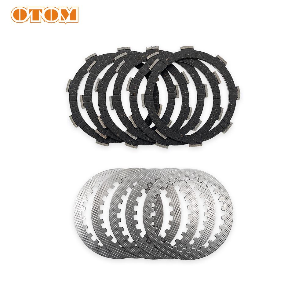 OTOM Motorrad Kupplungsscheiben Kupplungsstahlplatten Für ZONGSHEN ZS172FMM-5 PR250 ZS175FMN PR300