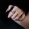 Two-Piece Set Of Light Luxury Niche Design Sense Opening High-End Sense Ring Women'S Fashion Personality Exquisite Index Finger Ring