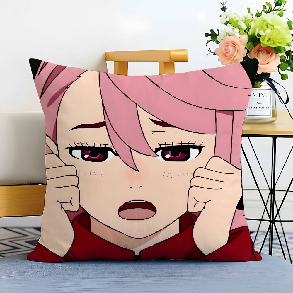 D-Dandadanes serietidningar Örngott Kvalstersäkert örngott Osynlig dragkedja Silkeslen kort plysch Soffkuddfodral