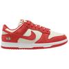 Nike Dunk Low Sail Bianco Argento Metallico Rosso Chiaro Sneakers Uomo Rosso Bianco-Metallico-Argento-Rosso Chiaro IO4244103
