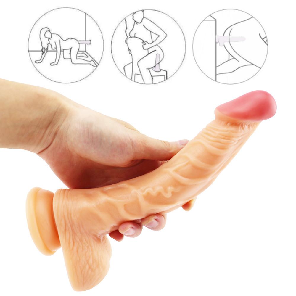 Dildos  Phallus Huge Large Realistic Silicone Dildos with Suction Cup G Spot Stimulate Adult Sex Toys for Woman