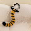 Tierohren Schwanz und Pfoten Set Performance Requisiten Flauschiges Tiger Kostüm Set Weiches Textil Cosplay