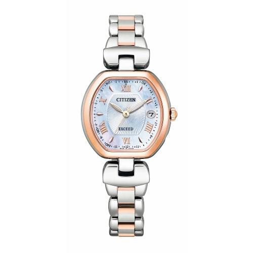 Citizen Exceed Eco-Drive Radio-Controlled Watch Titania Happy Flight Series ES9455-53A