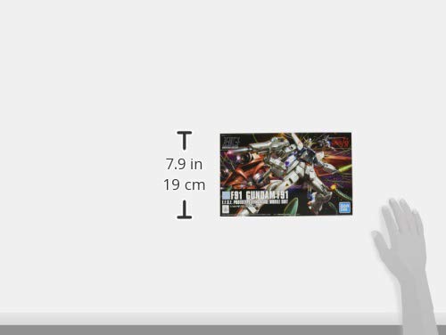 BANDAI SPIRITS HGUC 1/144 Gundam F91 (Mobiler Anzug Gundam F91) Multicolor