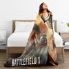 Battlefield 2042 Game Flannel Blanket Soft Durable Throw Blanket for Home Decor Travel Funny Bedspread Sofa Bed Cover