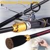 Fishing Rod 4 Sections Fishing Pole Lura for Freshwater Fishing Carbon Fiber Fishing Rod Lura Pole
