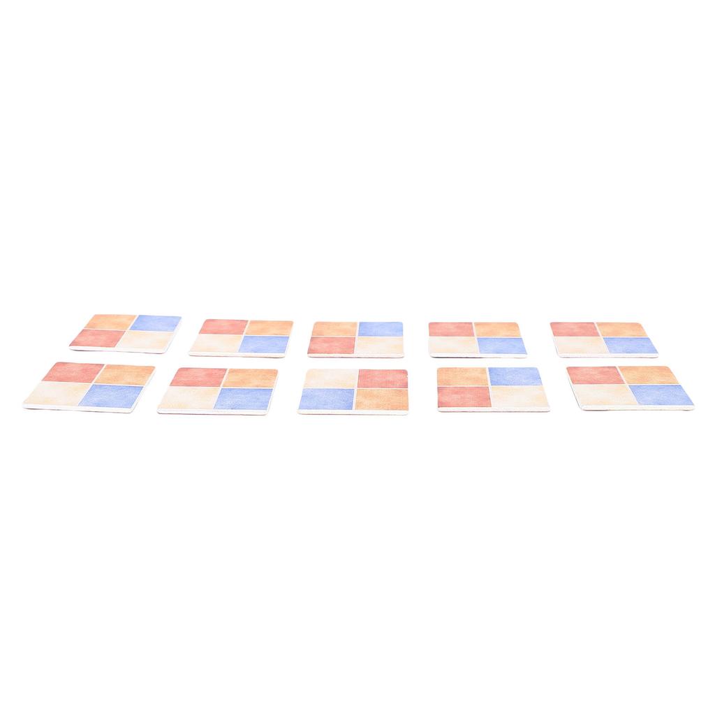 1:12 Dollhouse Flooring Wooden Colorful Decorative Miniature Doll House Floor Tiles 30 Pieces