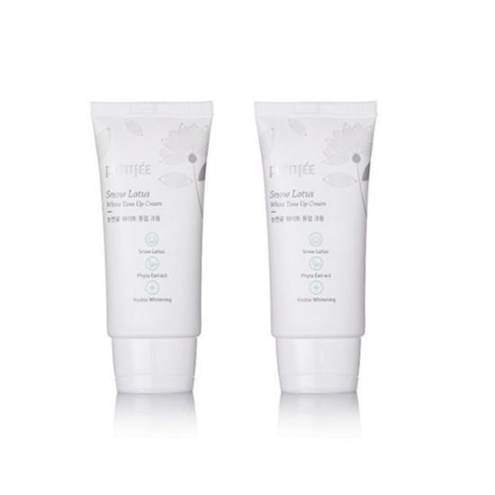 

Petitfee Snow Lotus White Tone-Up Cream 50 ml ×2