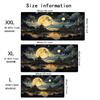 Landscaping Patterns Mouse Pad Computer Accessories Office Game Table Mats Rubber AntiSlip Gaming Keyboard Mousepad Desk Pads