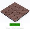 Waterproof WPC Balcony & Garden Flooring - Easy Snap-On, Anti-Corrosion, Ideal for Outdoors & Indoors.