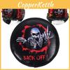 Stylish Skeleton Spare Tire Cover For 1/10 Rc Crawler Wrangler Traxxas Trx-4