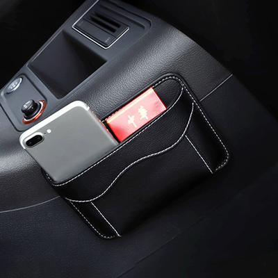 Karten Handy Sammeln Klebetasche Auto Tasche Taschen Organizer Auto Aufbewahrungsbox Universal Innenraumzubehör PU Leder