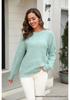 2026 Autumn/Winter European & American Versatile Solid Color Knit Pullover Sweater