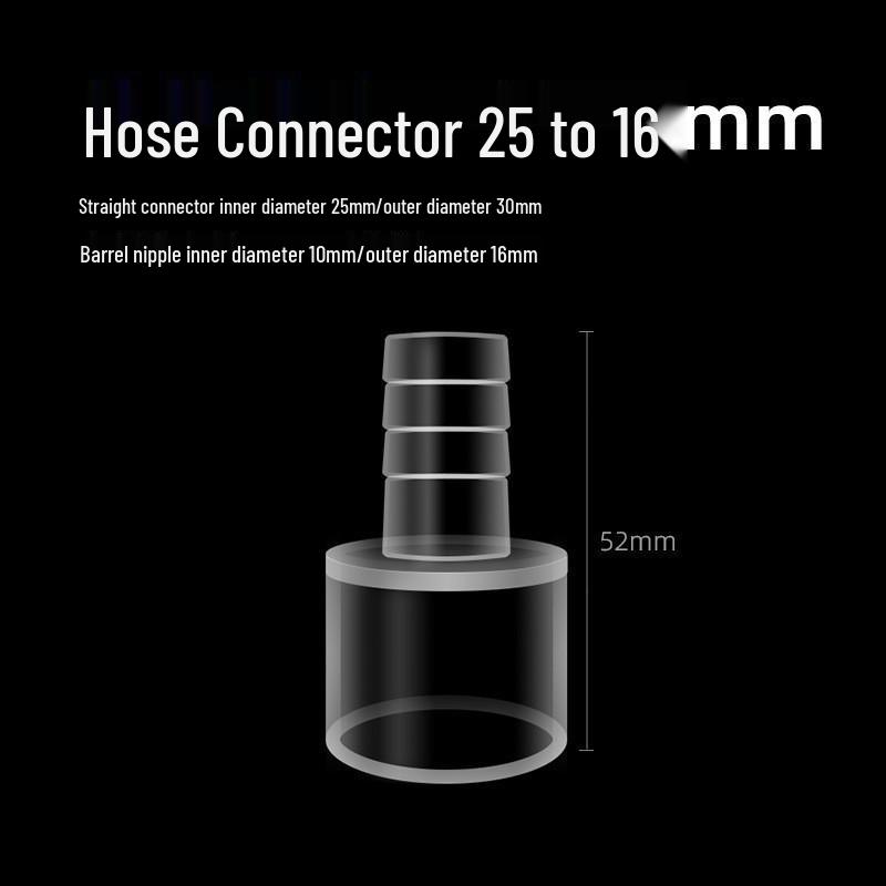 

Acrylic Quick Connector Hose Adapter for Fish Tanks